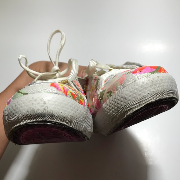 CONVERSE x PATBO embroider floral leather sneaker - Picture 6 of 8